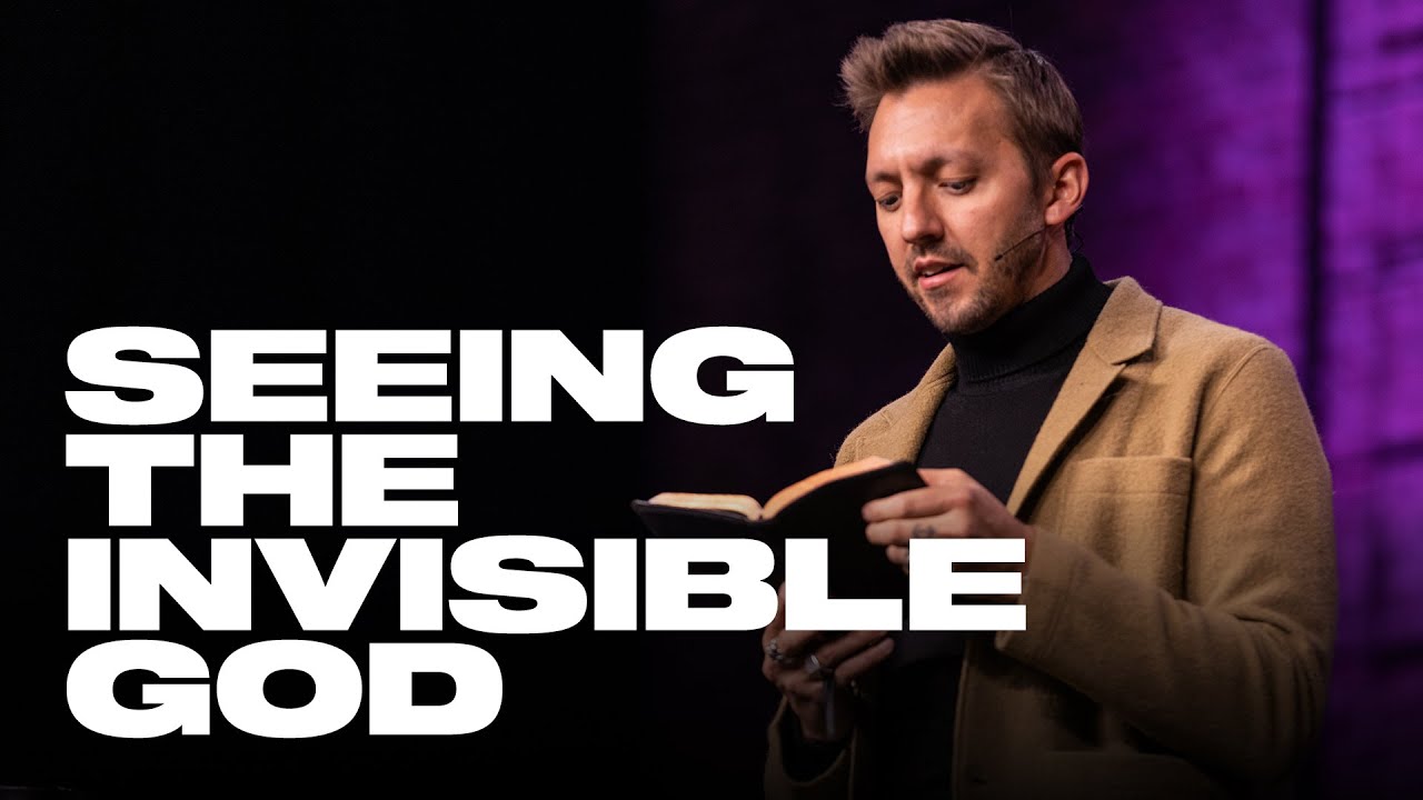Levi Lusko teaching at fresh life seeing the invisible god