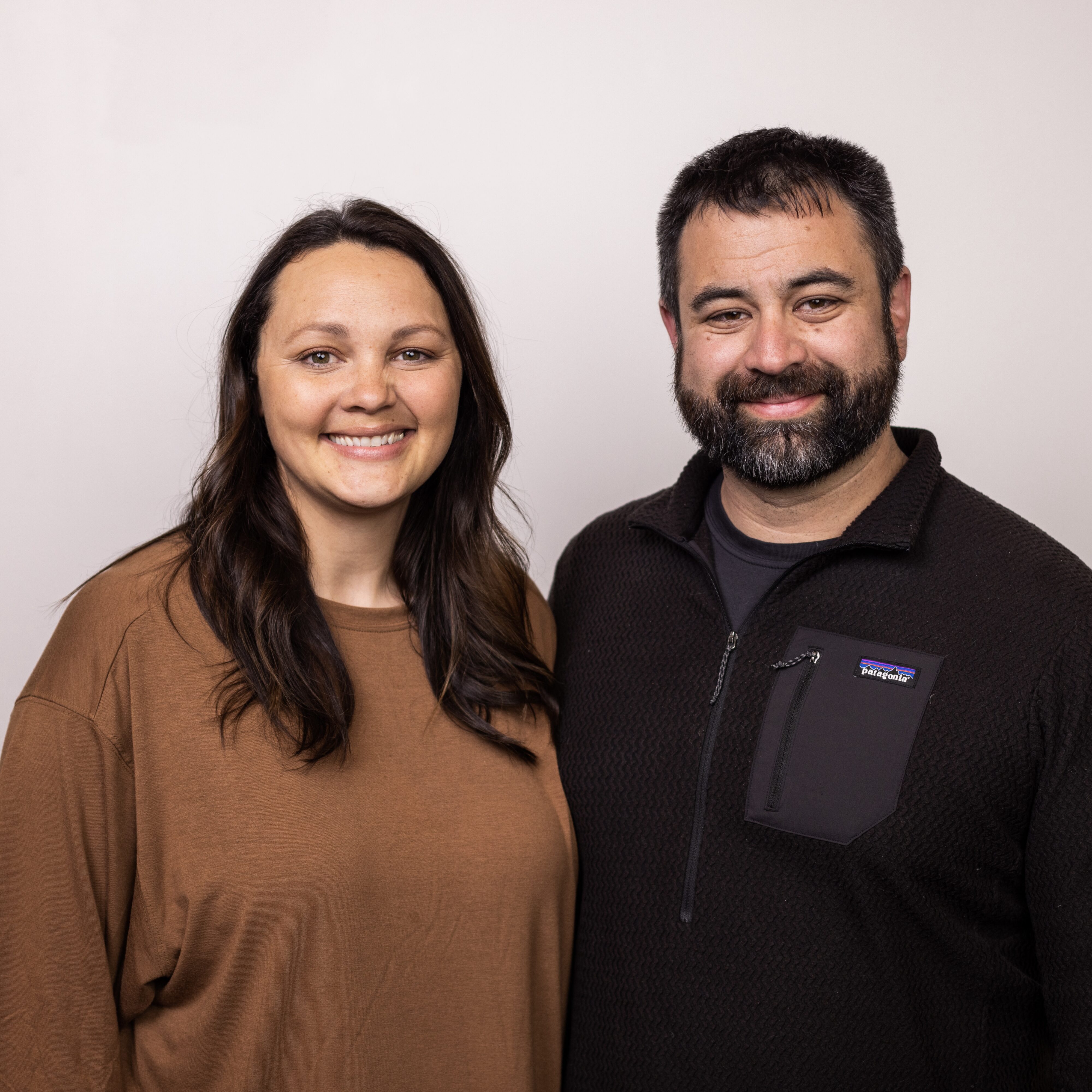 Fresh Life Bozeman Campus Pastor Leah and Andres Dahlin-Ponti smiling for the camera