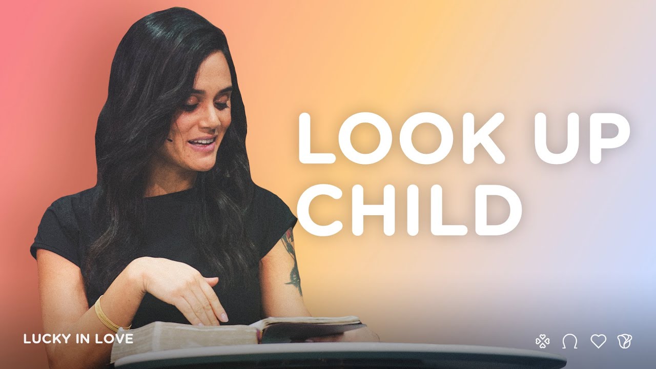 Jennie Lusko reading a bible at Fresh Life Church